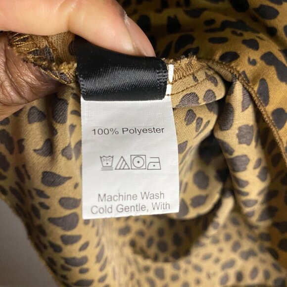 Shein Women's Leopard Print Tunic Top - Picture 6 of 8